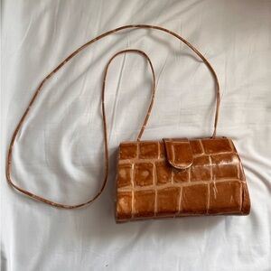 Tortoise shell purse